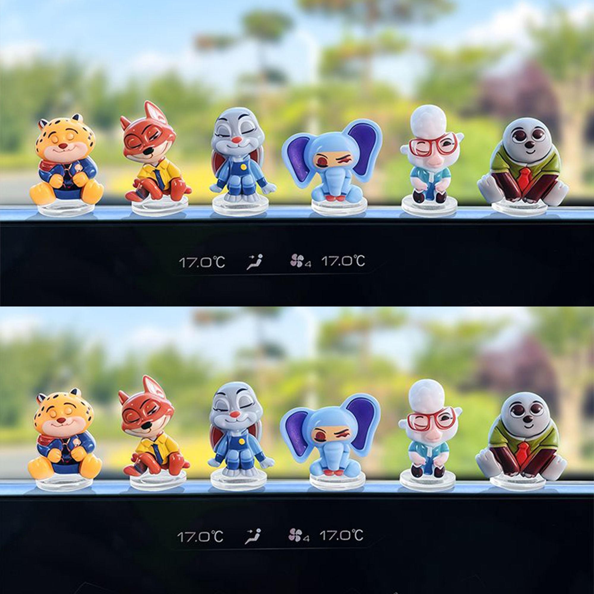 Tablet Accessories - Zootopia cartoon car ornament for car