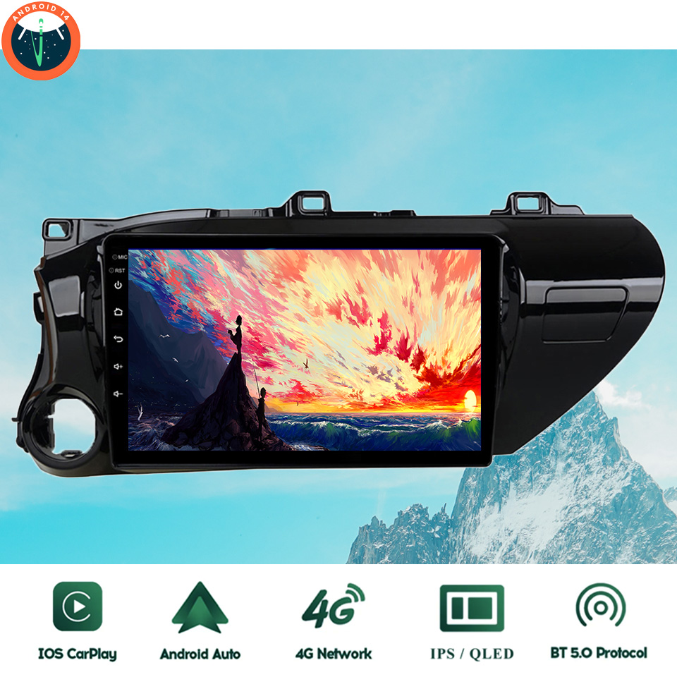 Tablet Danish Mobile & Accessories - 8G+128G Android 14.0 Car Autoradio PC
