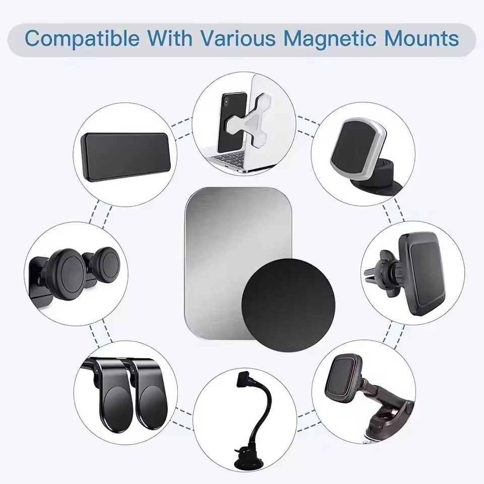 5/10pcs Magnetic Metal Plate D - Car Accessories Tablet Holder 评论和价格