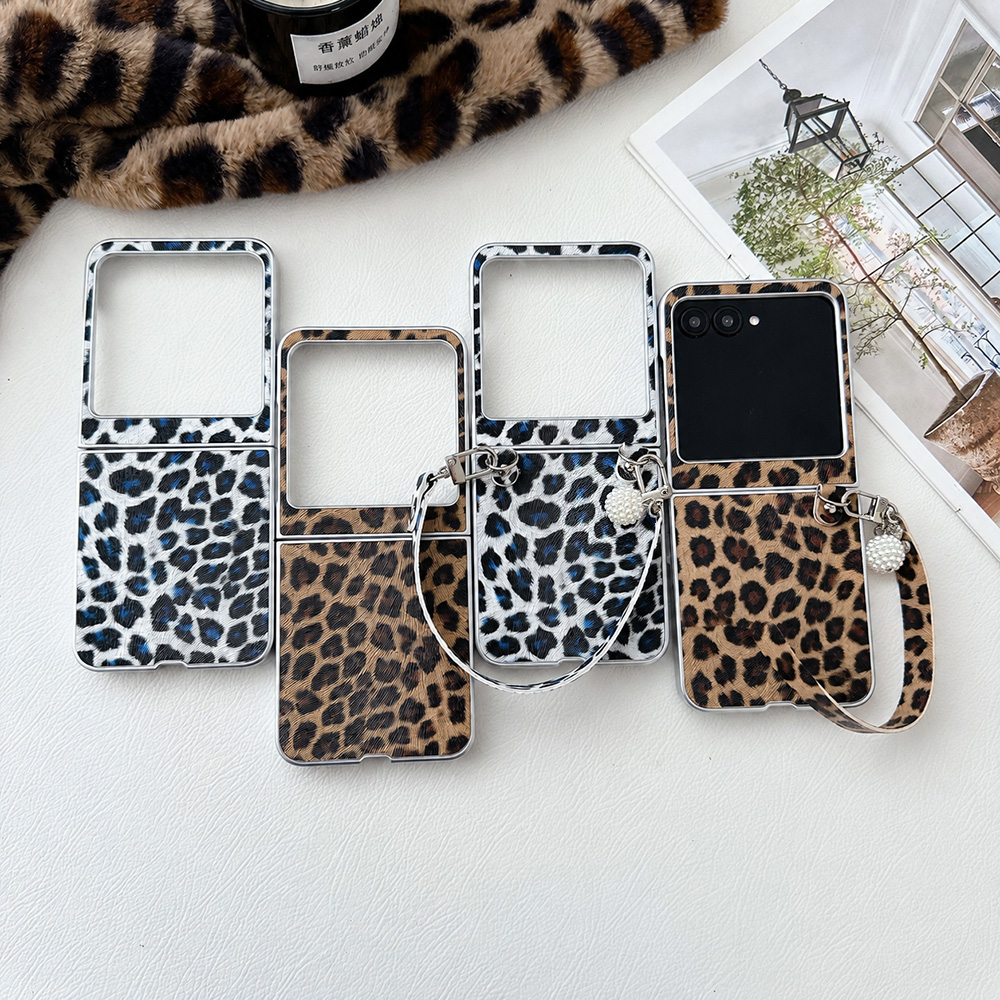 Leopard Print Folding Flip Pho - Tablet Accessories Aesthetic 评论和价格