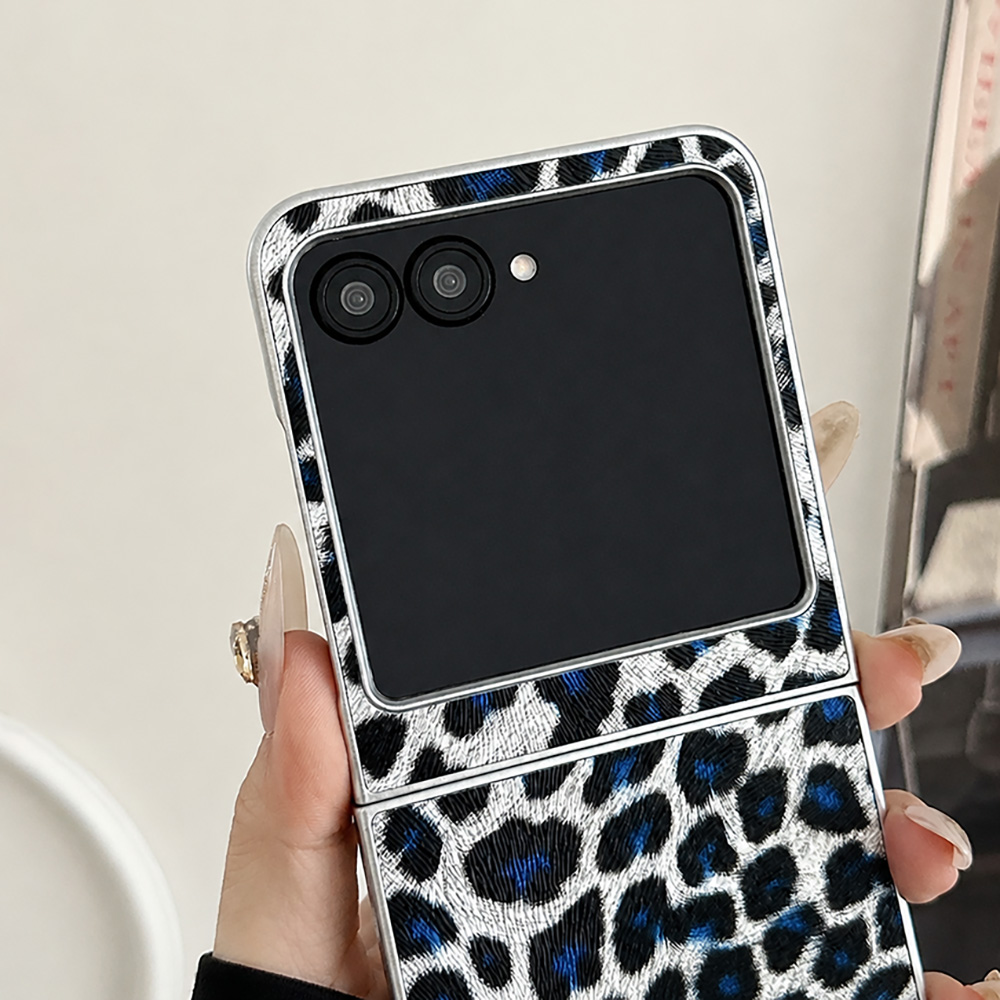 Leopard Print Folding Flip Pho - Tablet Accessories Aesthetic 评论和价格