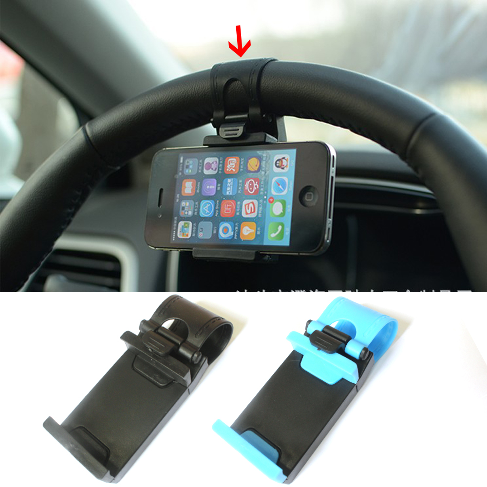 Car Phone Holder Steering Whee - Car Accessories Tablet Holder 评论和价格