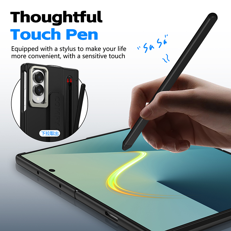 Lens Stand Phone Case For Sams - Case With Pencil Holder 评论和价格