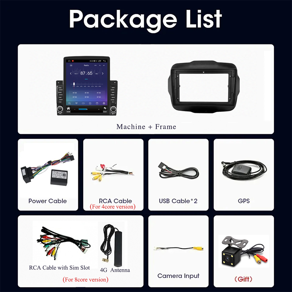 8G+128G Android 14 For Jeep Re - Tablet Danish Mobile & Accessories 评论和价格