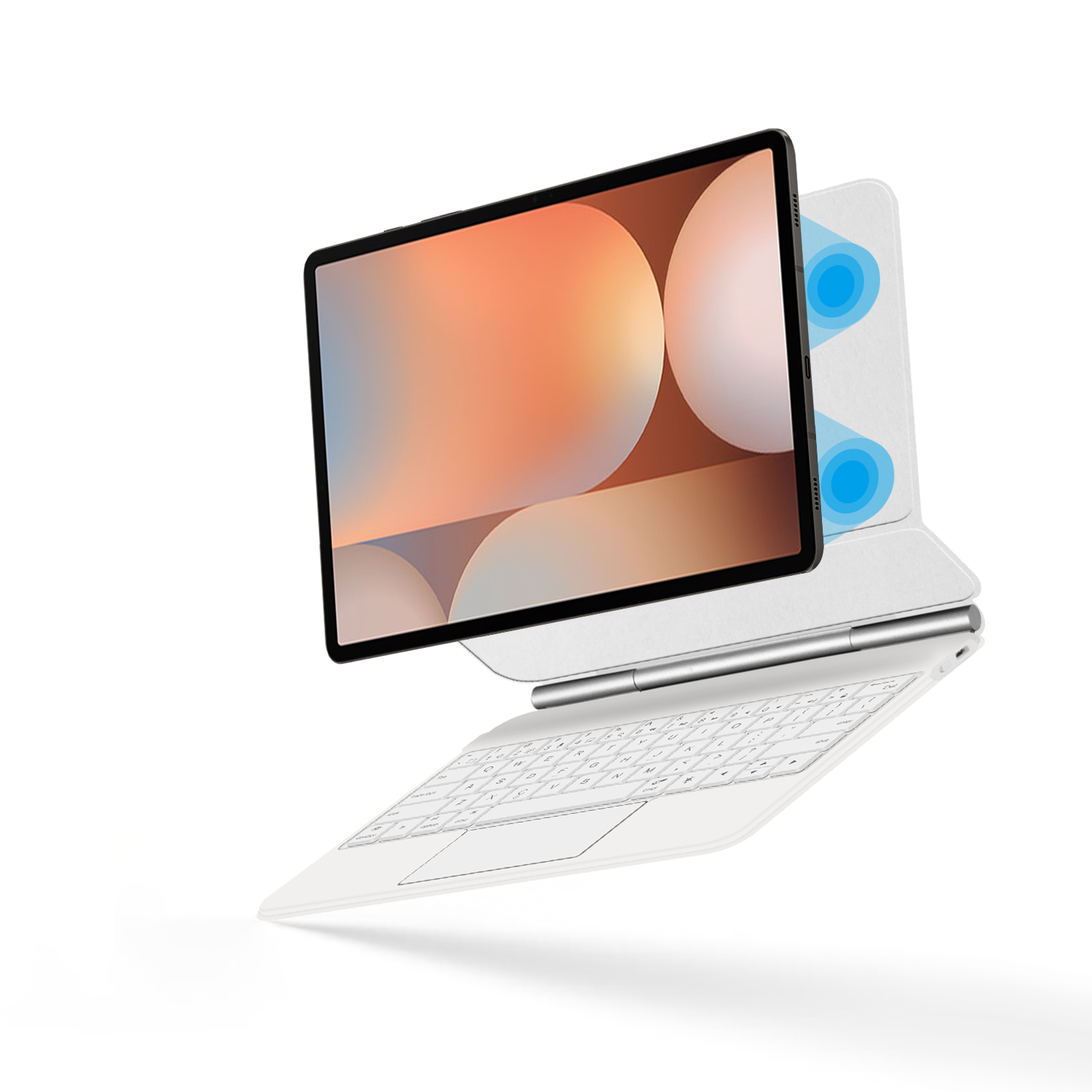 Magic Keyboard For Samsung Gal - Tablet Keyboard Case 评论和价格