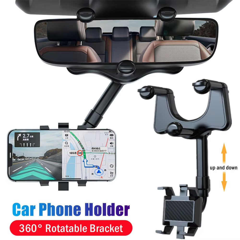 Adjustable Car Rearview Mirror - Car Accessories Tablet Holder 评论和价格