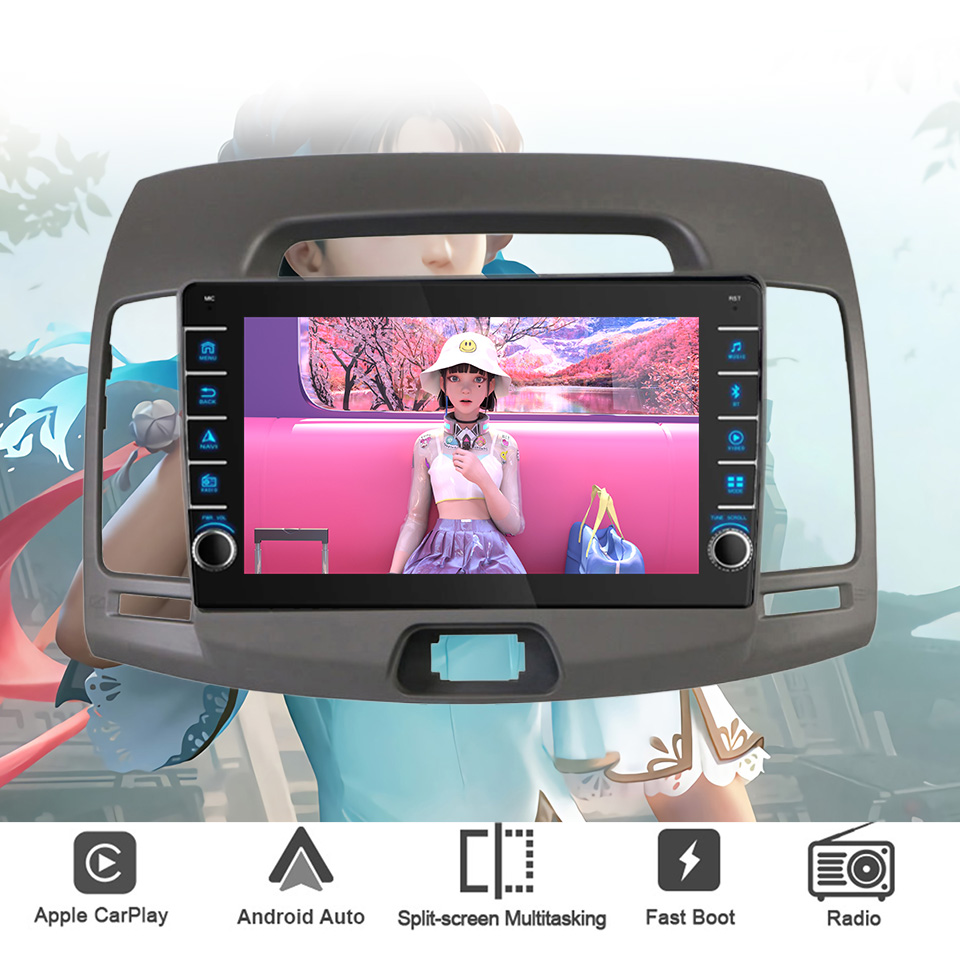 8G+128G Android 14 For Hyundai - Tablet Danish Mobile & Accessories 评论和价格