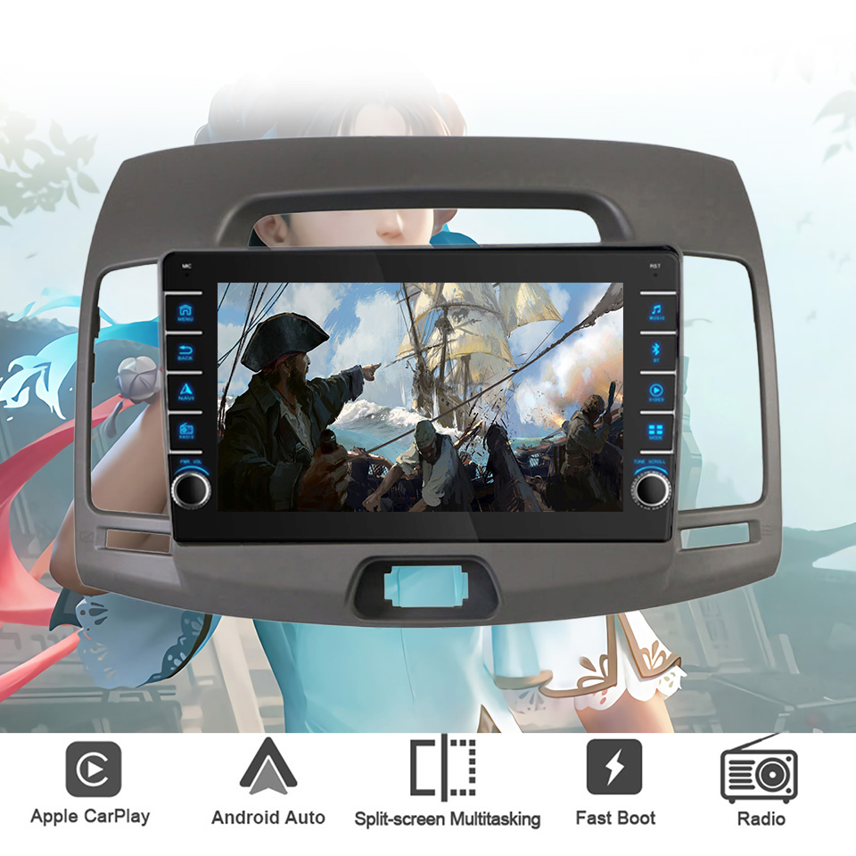 8G+128G Android 14 For Hyundai - Tablet Danish Mobile & Accessories 评论和价格
