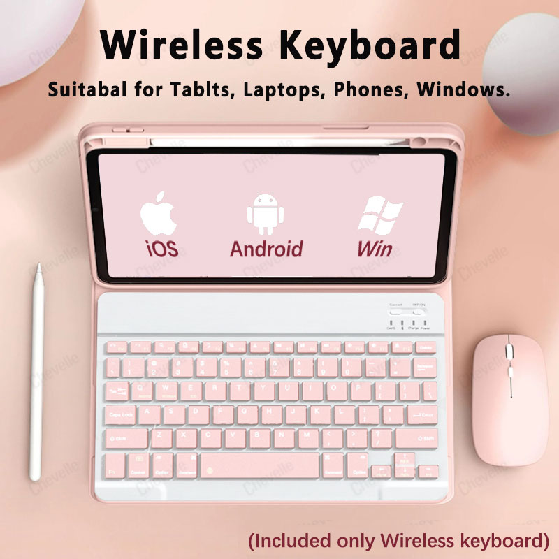 Wireless Bluetooth-compatible  - Tablet Accessories Kit 评论和价格
