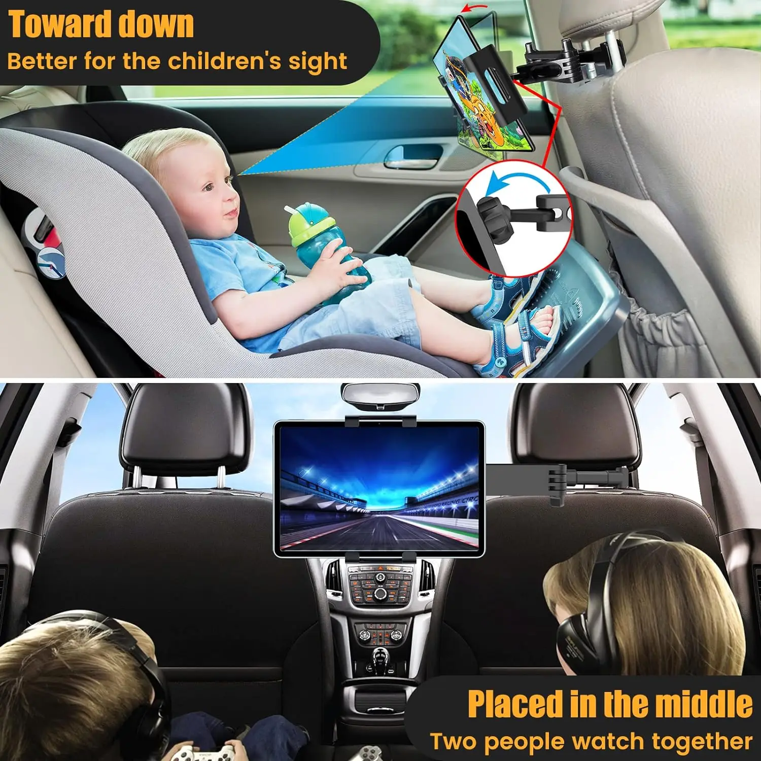 Tablet Holder for Car,ipad Hea - Car Accessories Tablet Holder 评论和价格