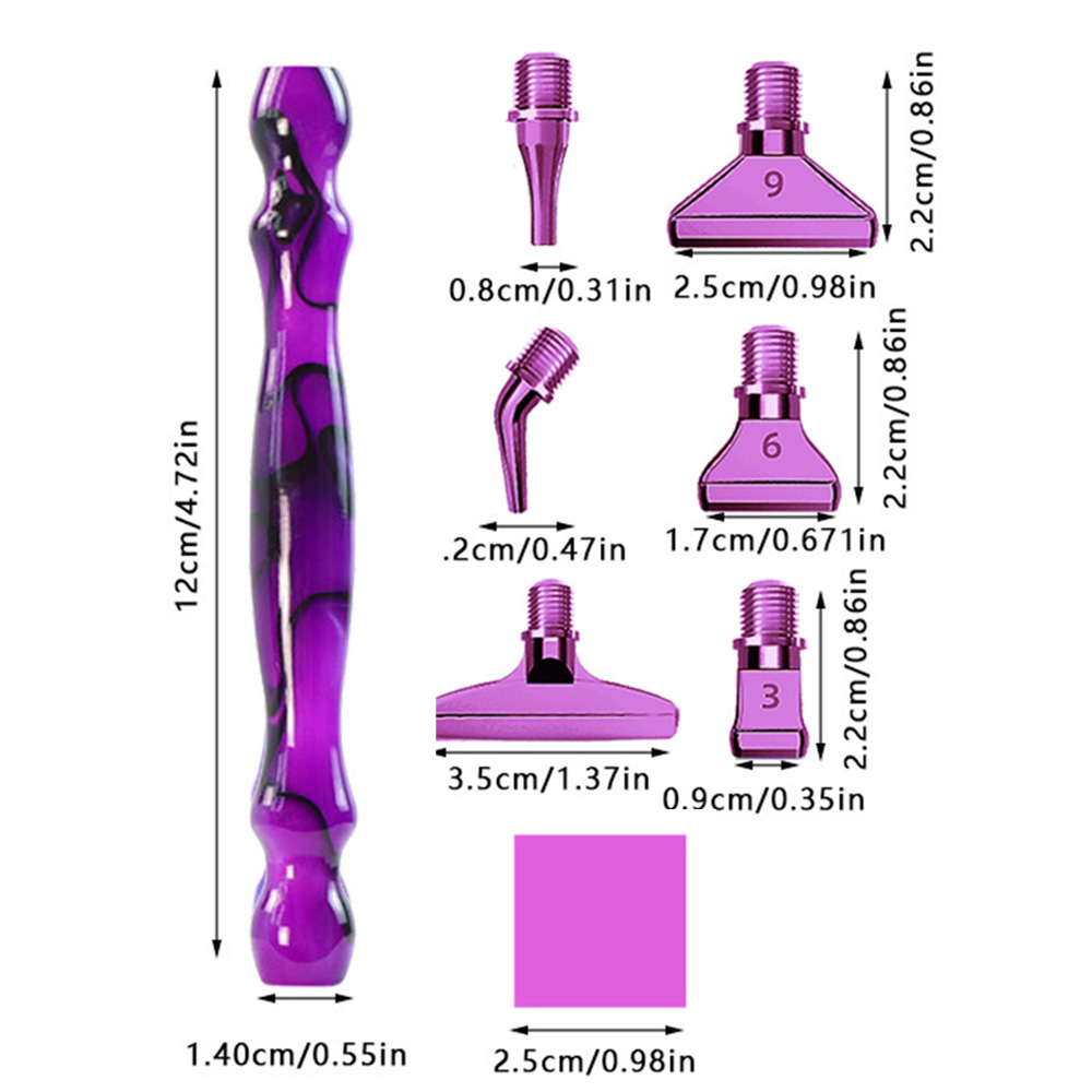Diamond painting pen accessory - Case With Pencil Holder 评论和价格
