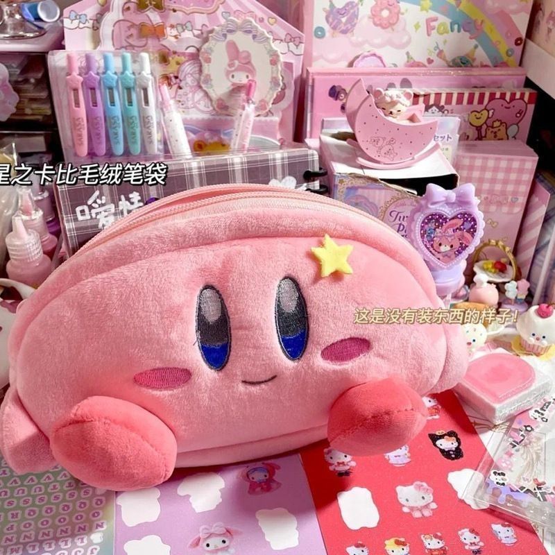 Kirby Plush Pencil Case Pink L - Case With Pencil Holder 评论和价格