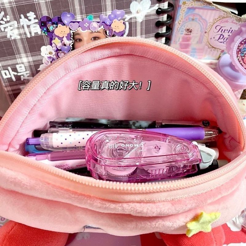 Kirby Plush Pencil Case Pink L - Case With Pencil Holder 评论和价格