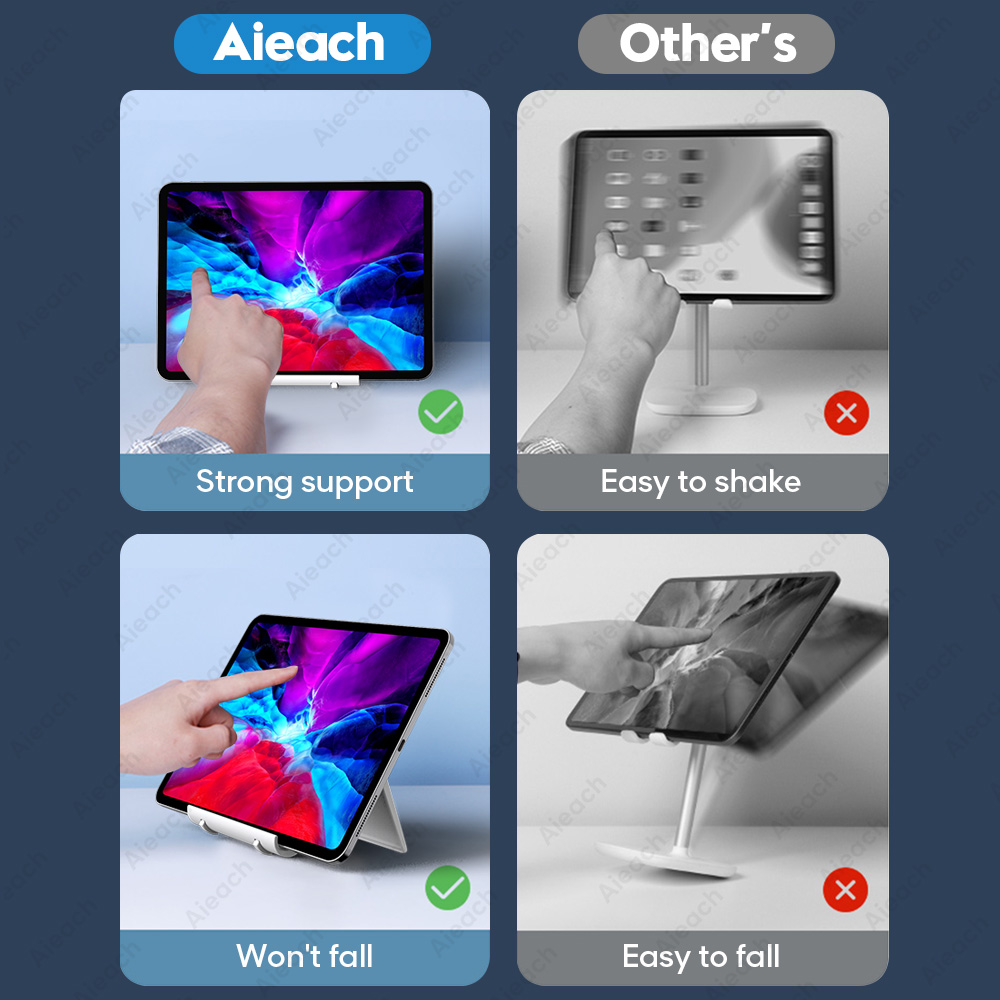 AIEACH Tablet Phone Stand iPad - Blackview Tablet Accessories 评论和价格