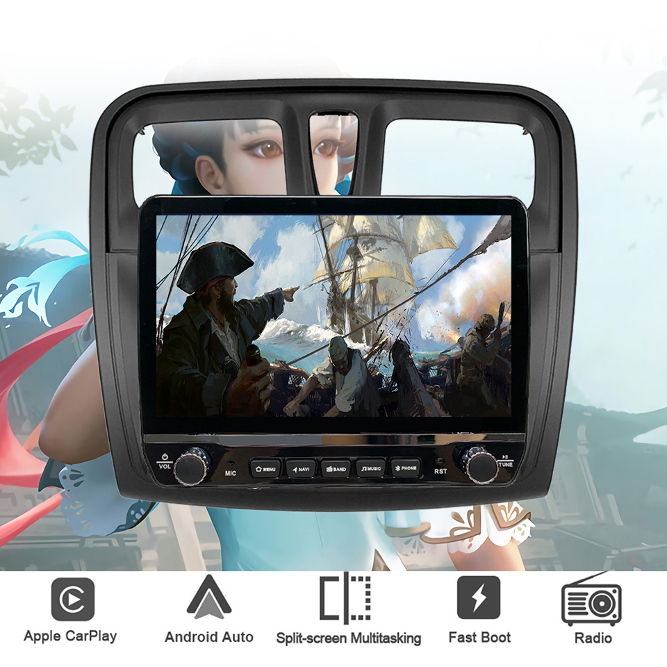 Android 14 Autoradio Multimedi - Tablet Danish Mobile & Accessories 评论和价格