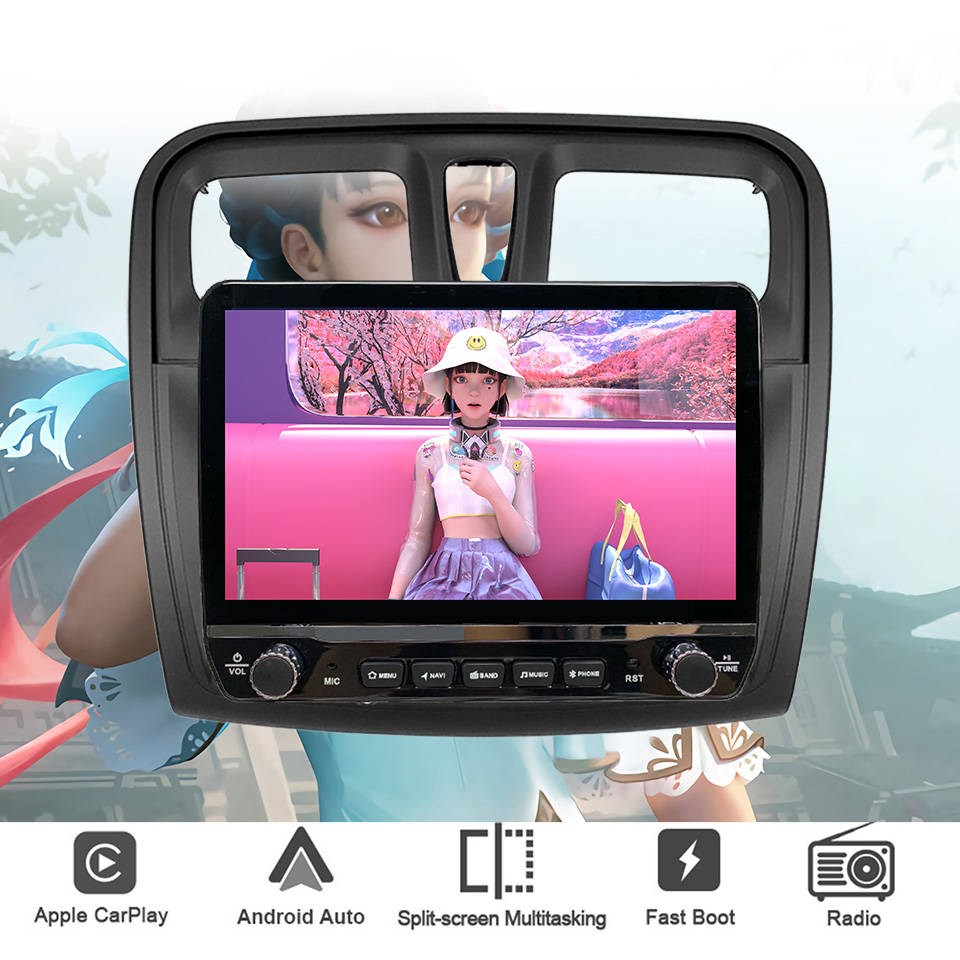 Android 14 Autoradio Multimedi - Tablet Danish Mobile & Accessories 评论和价格