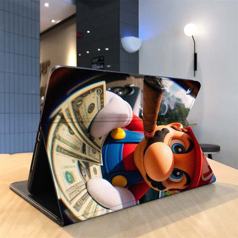 Cartoon M-Marios Art For Samsu - Remarkable Tablet Accessories 评论和价格