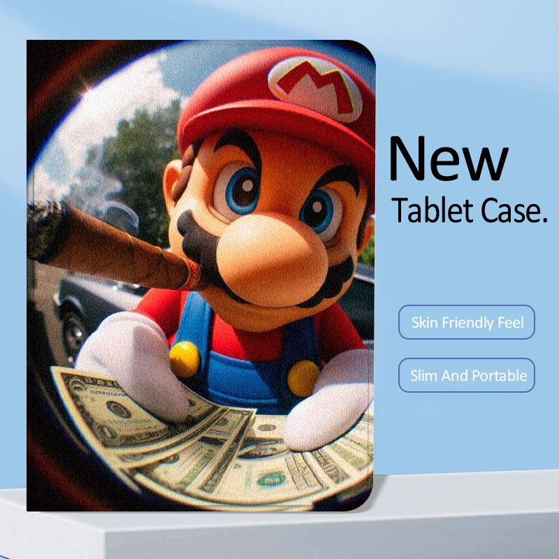 Cartoon M-Marios Art For Samsu - Remarkable Tablet Accessories 评论和价格