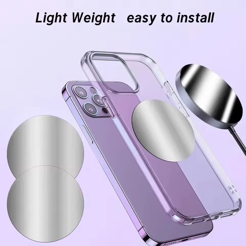 1-5PCS 8CM Magnetic Metal Plat - Car Accessories Tablet Holder 评论和价格