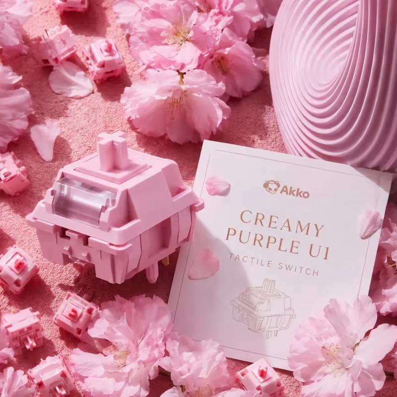 Akko Creamy Purple Tactile U1  - Top Tablet Accessories 评论和价格