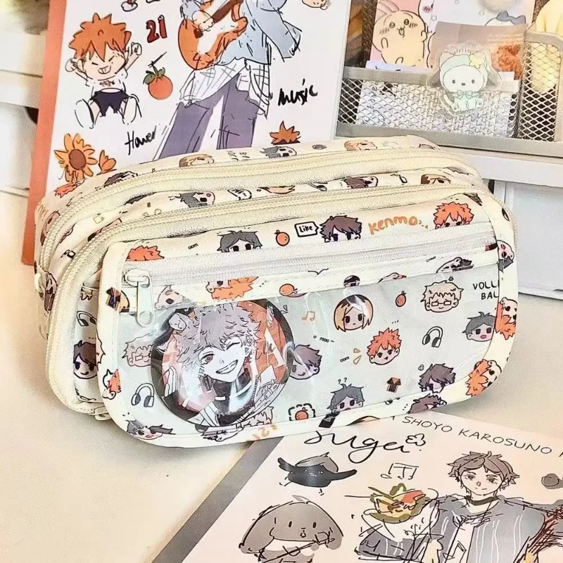 Anime Haikyuu!! Pain Pouch Kaw - Case With Pencil Holder 评论和价格