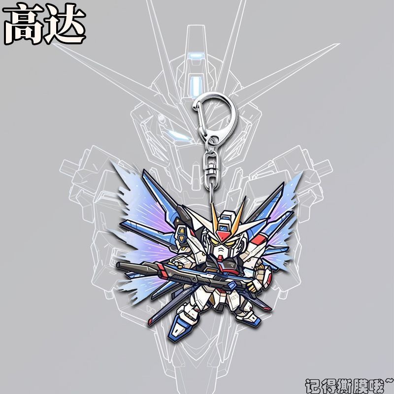 Gundam Series Flat Acrylic Key - Case With Pencil Holder 评论和价格