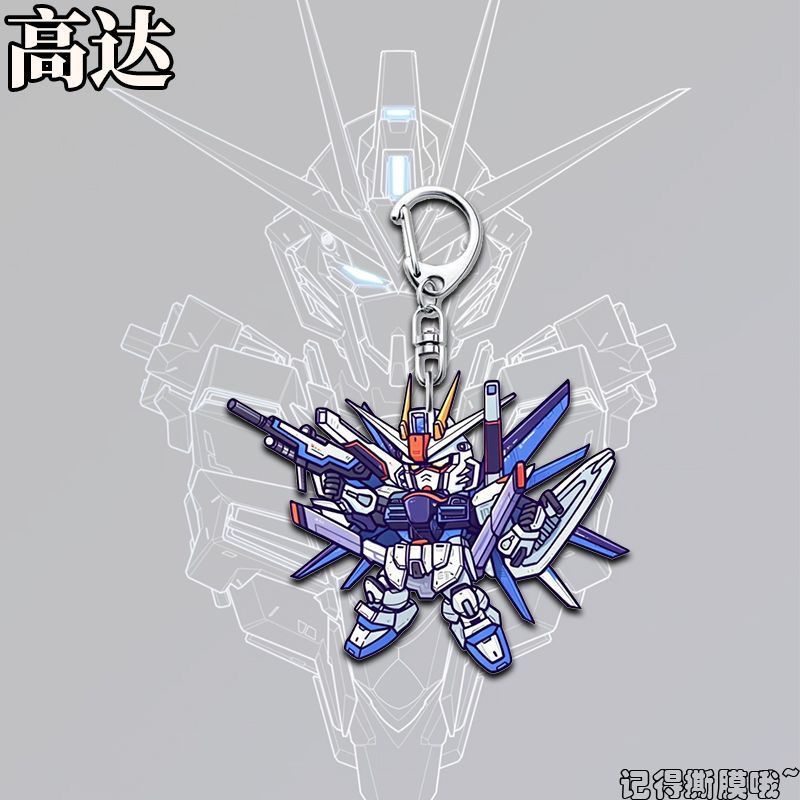 Gundam Series Flat Acrylic Key - Case With Pencil Holder 评论和价格