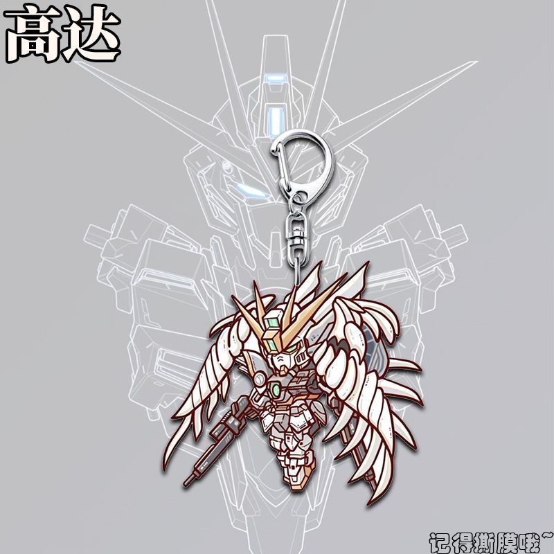 Gundam Series Flat Acrylic Key - Case With Pencil Holder 评论和价格