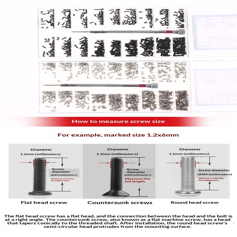 1 Set Screw Watch Screw Box 18 - Tablet Accessories Kit 评论和价格