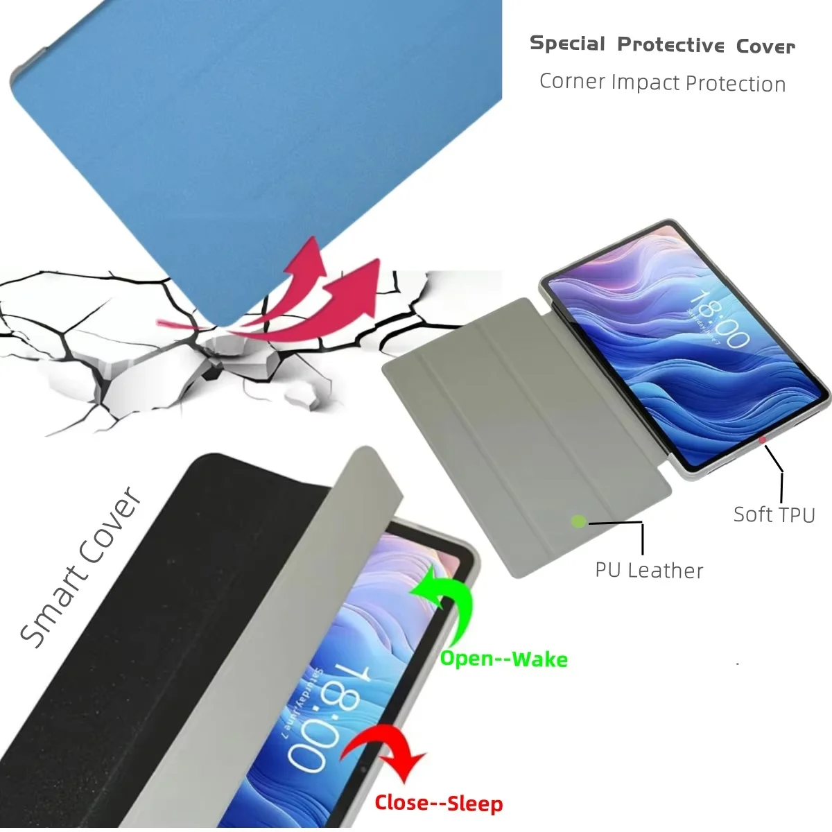 Smart Cover for Teclast P33 P3 - Teclast Tablet Accessories 评论和价格