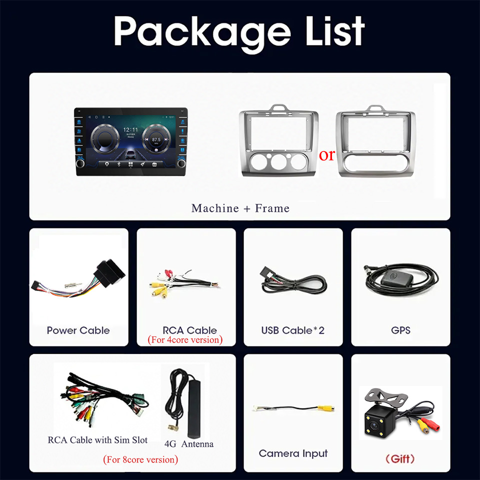 8G+128G Android 14 For Ford Fo - Tablet Danish Mobile & Accessories 评论和价格
