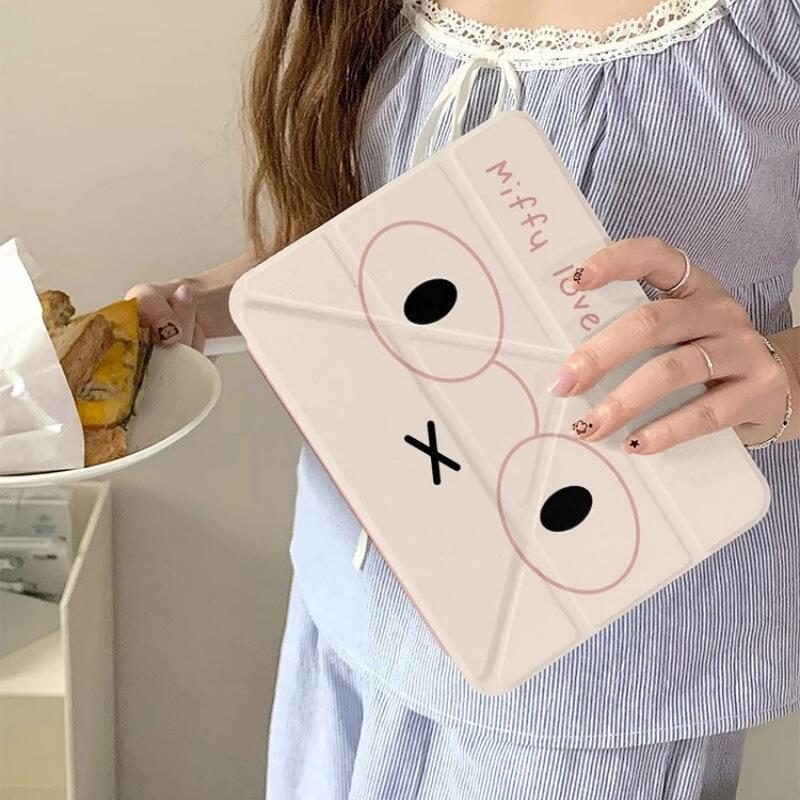 Cartoon Miffy Ipad Tablet Prot - Tablet Accessories Case 评论和价格