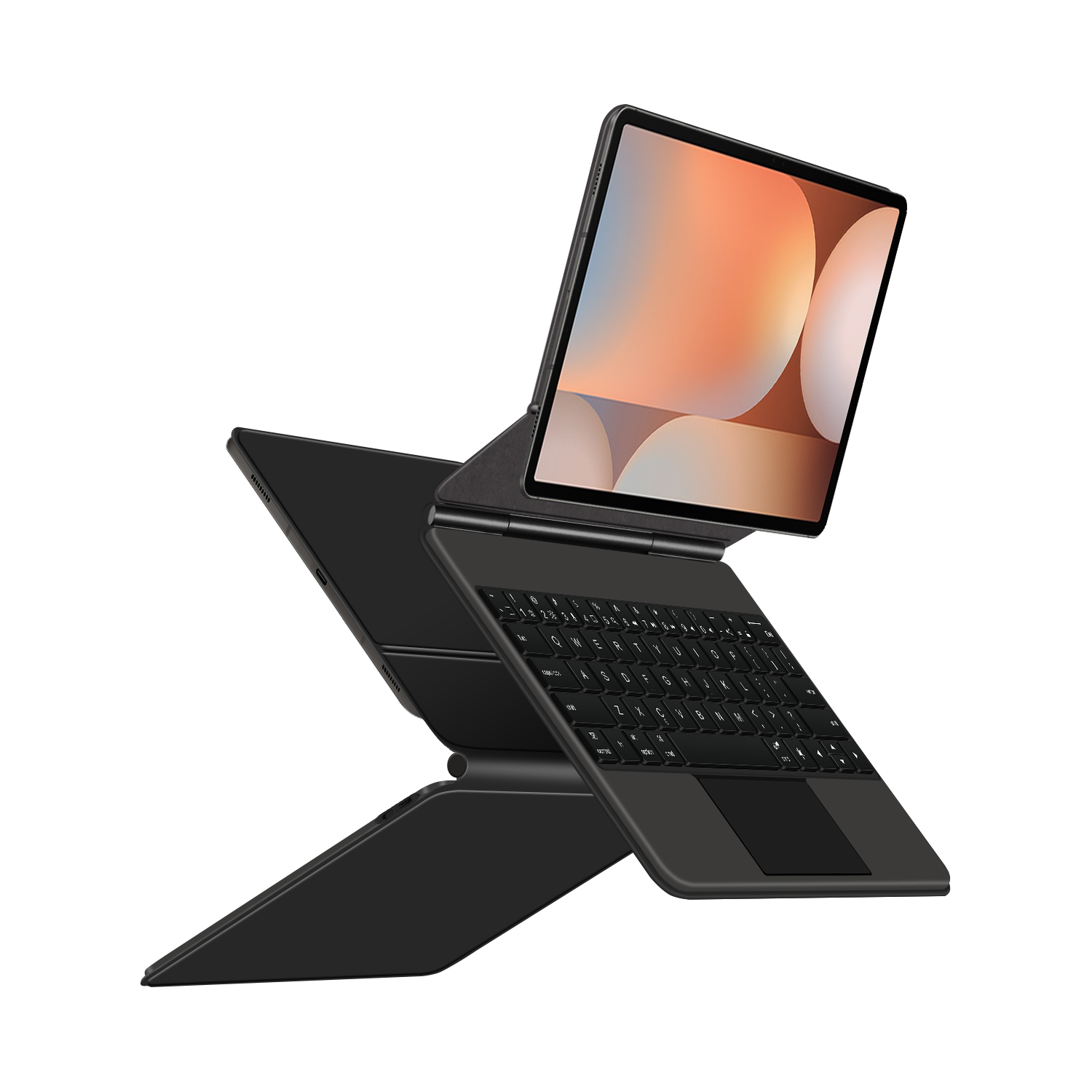 Magic Keyboard Folio for Samsu - Tablet Keyboard Case 评论和价格